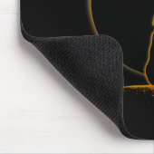 Gesamter Solar-Eclipse-Hund Mousepad (Ecke)