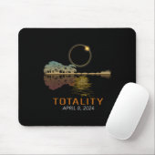 Gesamter Solar Eclipse Shirt Totality Eclipse Gita Mousepad (Mit Mouse)