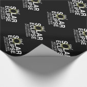 Gesamter Sonnenkollektor - 2024 oder Zolldatum Geschenkpapier (Ecke)