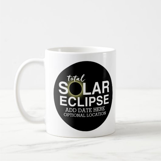 Gesamter Sonnenkollektor - 2024 oder Zolldatum Kaffeetasse (Links)