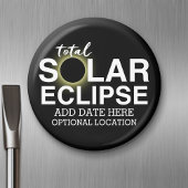 Gesamter Sonnenkollektor - 2024 oder Zolldatum Magnet