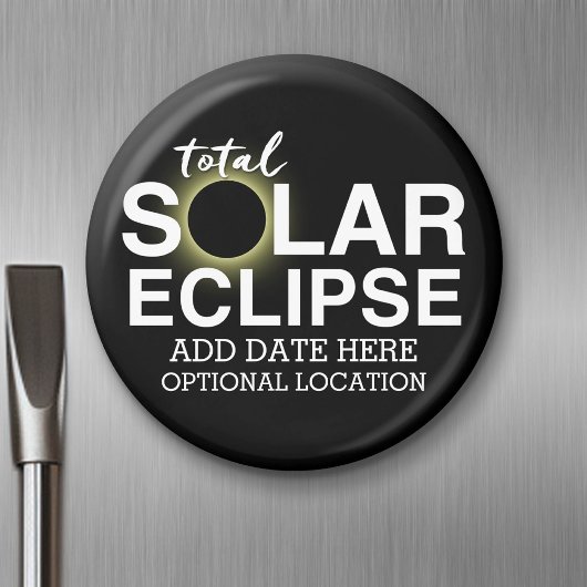 Gesamter Sonnenkollektor - 2024 oder Zolldatum Magnet