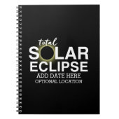 Gesamter Sonnenkollektor - 2024 oder Zolldatum Notizblock (Vorderseite)