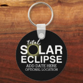 Gesamter Sonnenkollektor - 2024 oder Zolldatum Schlüsselanhänger (Vorderseite)