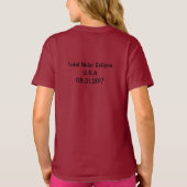 Gesamter T - Shirt für Solarzellen (Rückseite)