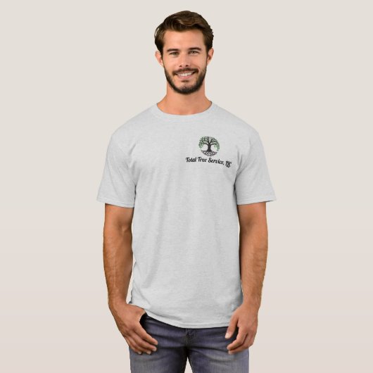 Gesamter Tree Service LLC-T - Shirt (Vorne ganz)