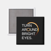 Gesamtes Eclipse of the Sun America Totality 04082 Magnet (Vorderseite/Rückseite)