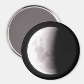 Gesamtes Lunar Ecslipse Vollmond Foto Magnet (Vorderseite/Rückseite)