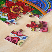 Gesamtes Mandala Design, Herausforderung Puzzle (Seite)