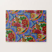 Gesamtes Mandala Design, Herausforderung Puzzle (Horizontal)