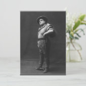 Gesamtes Porträt von Enrico Caruso Einladung (Stehend Vorderseite)