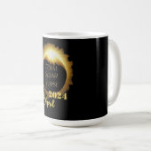 Gesamtes Solar-Eclipse 2024 Party anzeigen Kaffeetasse (VorderseiteRechts)
