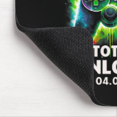 Gesamtes Solar Eclipse 2024 Videospiel farbig 1 Mousepad (Ecke)