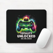 Gesamtes Solar Eclipse 2024 Videospiel farbig 1 Mousepad (Mit Mouse)
