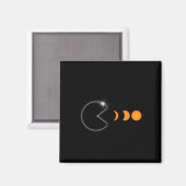 Gesamtes Solar-Eclipse 8. April 2024 Finanzierungs Magnet (Vorderseite/Rückseite)