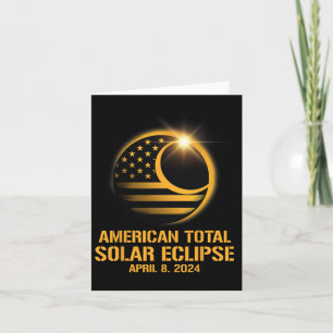 Gesamtes Solar-Eclipse 8. April 2024 Totality Astr Karte