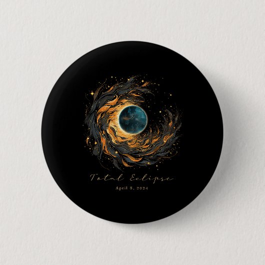 Gesamtes Solar Eclipse Chaser Fan Watching Shirt A Button (Vorderseite)