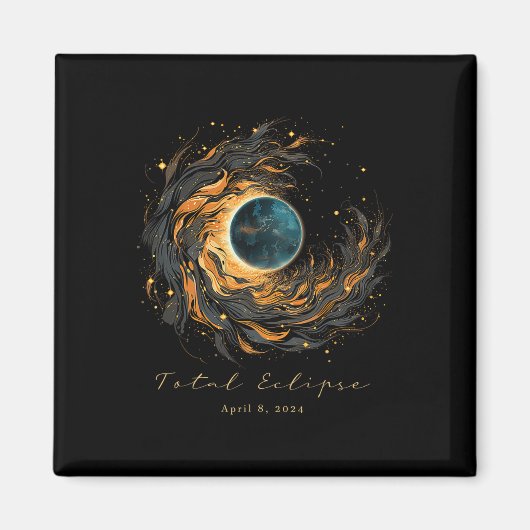 Gesamtes Solar Eclipse Chaser Fan Watching Shirt A Magnet (Vorne)