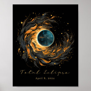 Gesamtes Solar Eclipse Chaser Fan Watching Shirt A Poster
