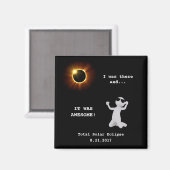Gesamtes Solar Eclipse Magnet (Vorderseite/Rückseite)
