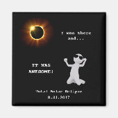 Gesamtes Solar Eclipse Magnet (Vorne)