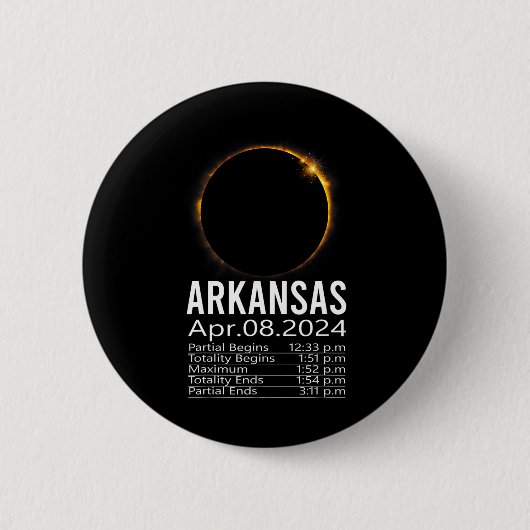 Gesamtes Solar-Eclipse-Programm 8. April 2024 Arka Button (Vorderseite)