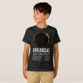 Gesamtes Solar-Eclipse-Programm 8. April 2024 Arka T-Shirt (Vorne ganz)