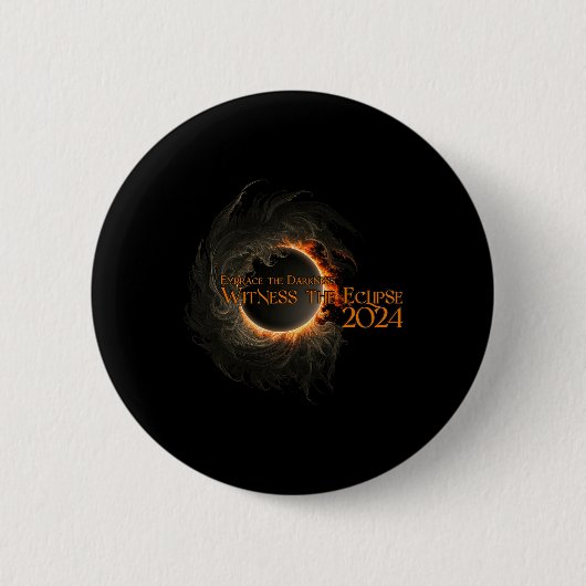 Gesamtes Solar-Eclipse-Shirt 8. April verkörpert D Button (Vorderseite)