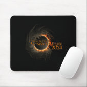Gesamtes Solar-Eclipse-Shirt 8. April verkörpert D Mousepad (Mit Mouse)