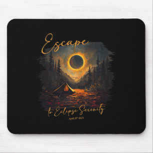 Gesamtes Solar-Eclipse-Shirt entkommt Eclipse Sere Mousepad