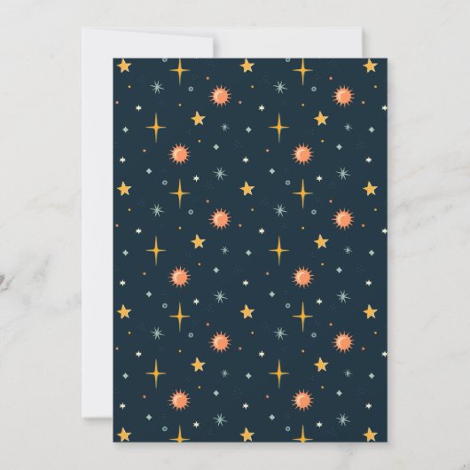 Gesamtes Solar-Eclipse & Sips 2024 Retro Watch Par Einladung (Rückseite)