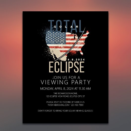 Gesamtes Solar Eclipse USA Karte Party anzeigen