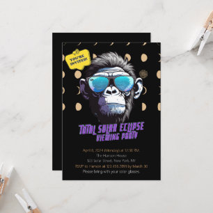 Gesamtes Solar Eclipse Viewing Party Einladung 202