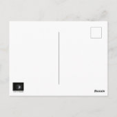 Gesamtes Solarelien 8. April 2024 Postkarte (Rückseite)