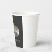 Gesamtes solares Eclipse 2025 minimalistisch Pappbecher (Links)