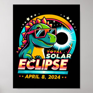 Gesamtes Solarglas 2024 T-rex mit Solarglas Poster