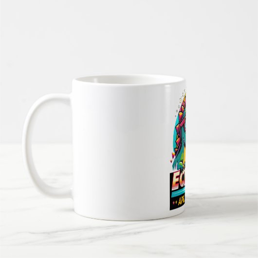 Gesamtes Solarglas 2024 T-Rex Solarglas Kaffeetasse (Links)