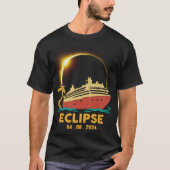 Gesamtes Solarschiff 2024 Kreuzfahrtschiff T-Shirt (Vorderseite)