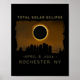 Gesamtes Solarwachstum in Rochester New York Poster