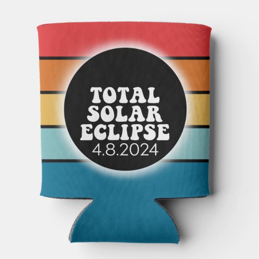 Gesamtes Solarzellen - Retrodesign 2024 Dosenkühler (Rückseite)