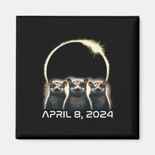 Gesamtes Solarzellen-Shirt 2024 Opossum im Astrono Magnet