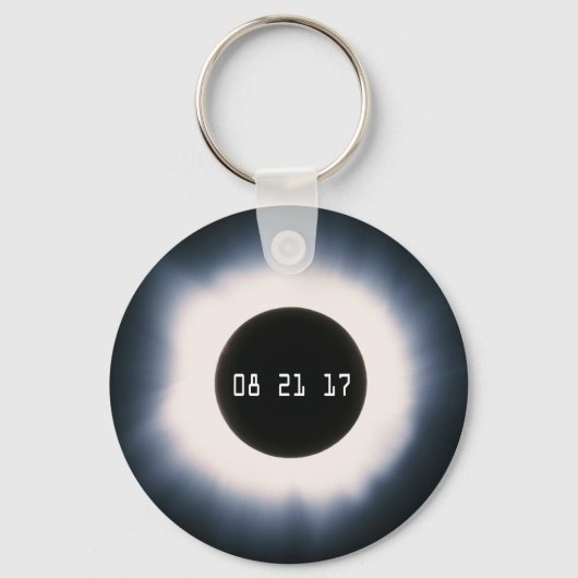 Gesamtes Sonnenlicht in Schwarz und Weiß Schlüsselanhänger (Vorderseite)