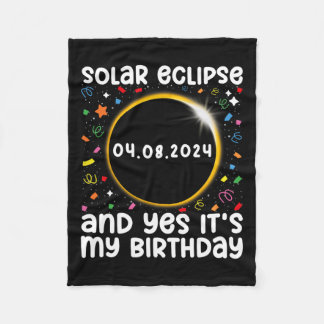 Gesamtes Sonnenlicht und Ja. 39; 39; meine Geburt Fleecedecke