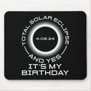 Gesamtes Sonnenlicht und Ja, es#39;s mein Geburtst Mousepad