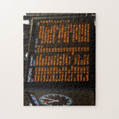 Gesamtfahrplan - Italien - 11 x 14 Zoll Puzzle (Vertikal)