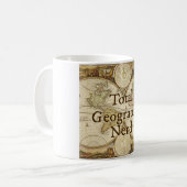 Gesamtgeographie-Nerd-Tasse Kaffeetasse (Vorderseite Links)
