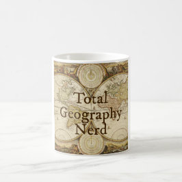 Gesamtgeographie-Nerd-Tasse Kaffeetasse