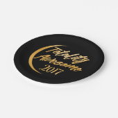 Gesamtheits-fantastische Pappteller (Schrägansicht)