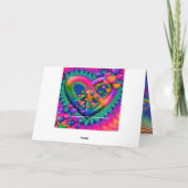 Gesamthippie-Geburtstag Karte (Rückseite)