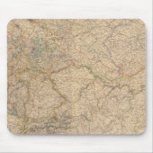 Gesamtkarte Deutschlands Mousepad (Vorne)